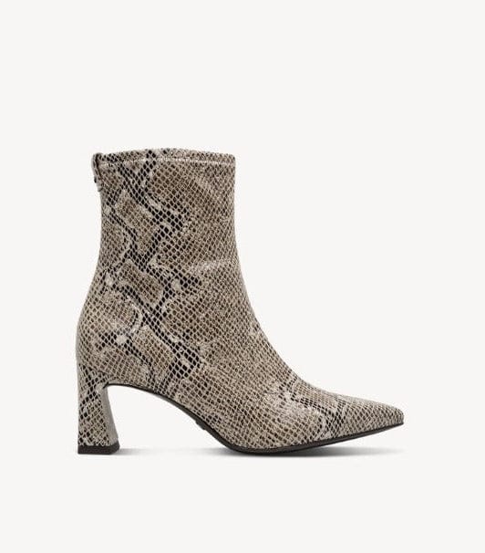 Γυναικεία μποτάκια beige snake Tamaris 1-25315 Γυναικεία μποτάκια beige snake Tamaris 1-25315 SMALL BOOTS TAMARIS