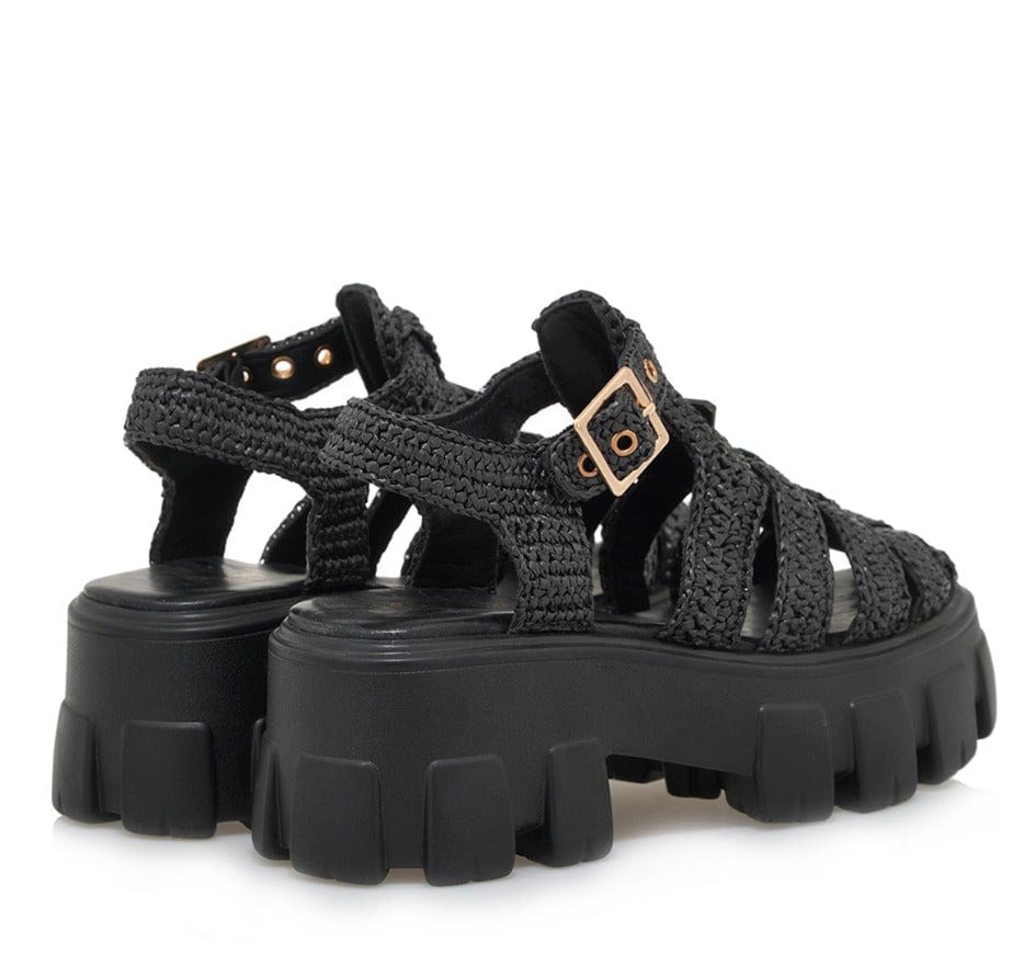 Γυναικεία clogs exe 609 black Γυναικεία clogs exe 609 black FLAT SANDALS TSAKIRIS MALLAS