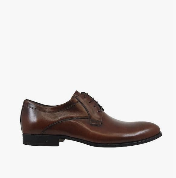 Ανδρικά δερμάτινα παπούτσια Damiani 1197 κονιάκ-La Scarpa Shoes Ανδρικά δερμάτινα παπούτσια Damiani 1197 κονιάκ Abiye Damiani