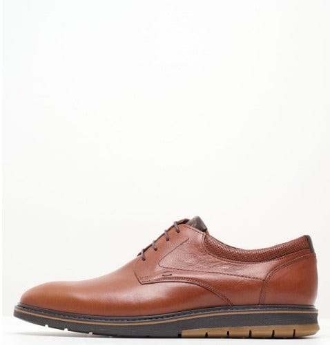 Ανδρικά δερμάτινα παπούτσια Damiani 3604 ταμπά-La Scarpa Shoes Ανδρικά δερμάτινα παπούτσια Damiani 3604 ταμπά Abiye Damiani