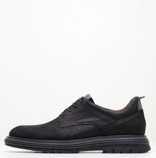 Ανδρικά δερμάτινα παπούτσια Damiani 5200 μαύρο-La Scarpa Shoes Ανδρικά δερμάτινα παπούτσια Damiani 5200 μαύρο MEN CASUAL Damiani