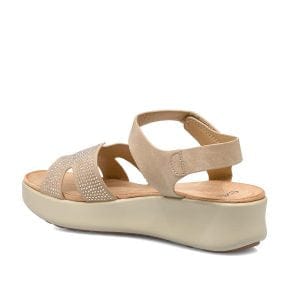 Γυναικεία πέδιλα exe 337 beige Γυναικεία πέδιλα exe 337 beige FLAT SANDALS TSAKIRIS MALLAS