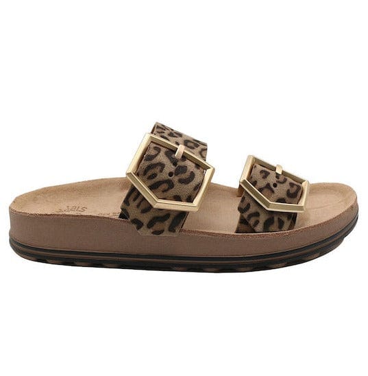 Γυναικεία πέδιλα Fantasy mocca leopatd S331 Γυναικεία πέδιλα Fantasy mocca leopatd S331 FLAT SANDALS FANTASY SANDALS