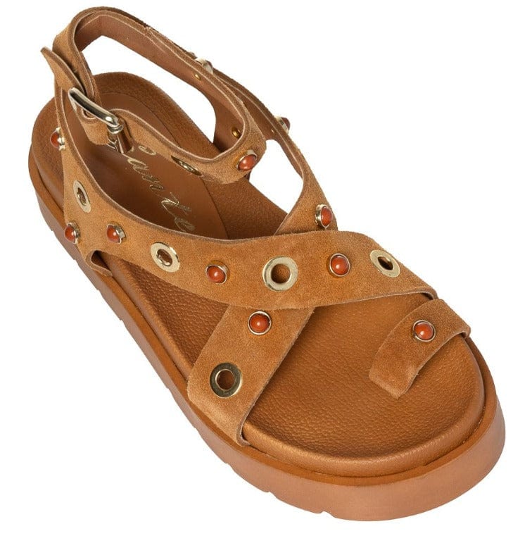 Γυναικεία Flatforms 25-430 Sante ταμπά Γυναικεία Flatforms 25-430 Sante ταμπά FLAT SANDALS SANTE