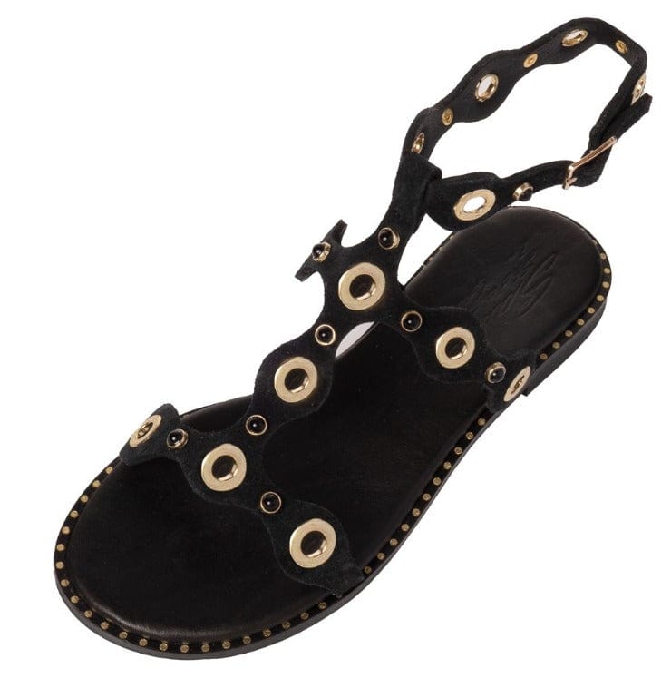 Γυναικεία Flats Sante 25-415 black Γυναικεία Flats Sante 25-415 black FLAT SANDALS SANTE