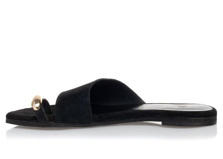 Γυναικεία Flats Sante 25-417 μαύρο Γυναικεία Flats Sante 25-417 μαύρο FLAT SANDALS SANTE