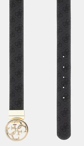 Γυναικεία ζώνη Guess BW9166P4235 coal logo Γυναικεία ζώνη Guess BW9166P4235 coal logo BELTS Guess