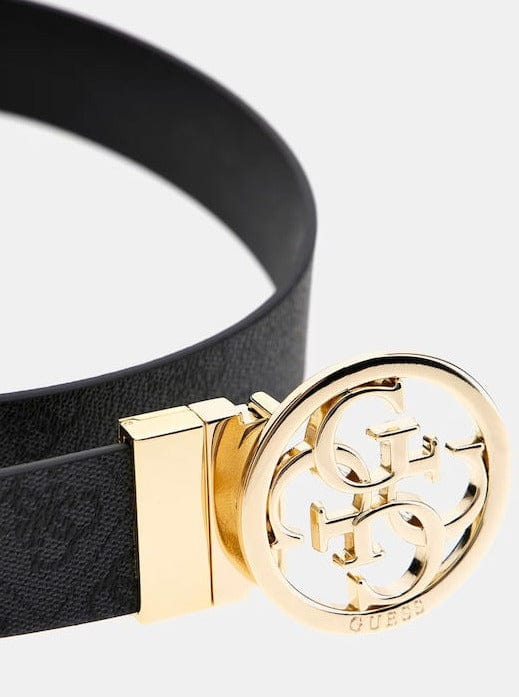 Γυναικεία ζώνη Guess BW9166P4235 coal logo Γυναικεία ζώνη Guess BW9166P4235 coal logo BELTS Guess