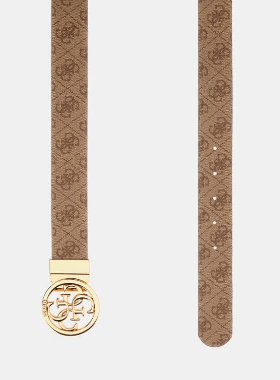 Γυναικεία ζώνη Guess BW9166P4235 latte logo Γυναικεία ζώνη Guess BW9166P4235 latte logo BELTS Guess