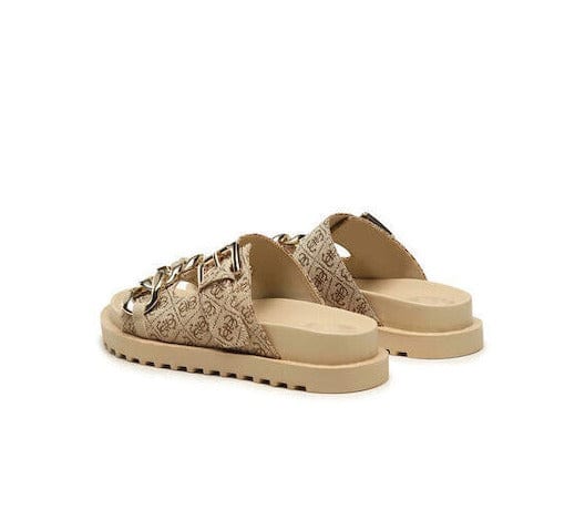 Γυναικεία σανδάλια Guess FL6FT2F03 gold Γυναικεία σανδάλια Guess FL6FT2F03 gold FLAT SANDALS Guess shoes