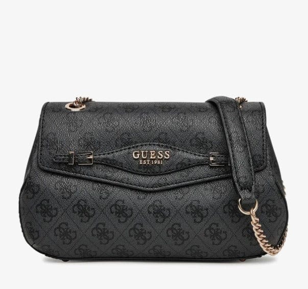 Γυναικεία τσάντα Guess Katya SG965221 coal logo Γυναικεία τσάντα Guess Katya SG965221 coal logo shoulder bags Guess