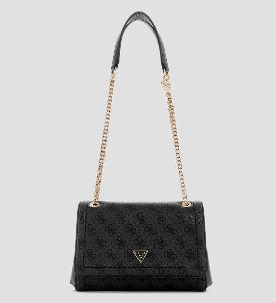 Γυναικεία τσάντα Guess Noelle II BG967221 coal logo Γυναικεία τσάντα Guess Noelle II BG967221 coal logo Shoulder Bags Guess
