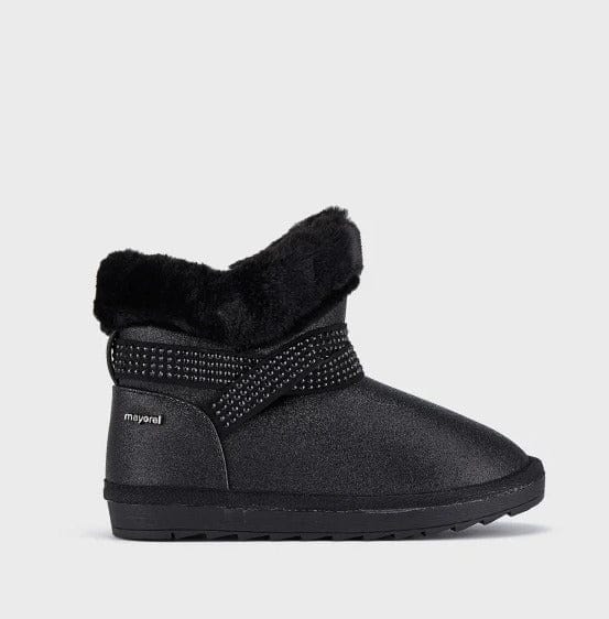 Παιδικά μποτάκια Mayoral 46396 μαύρο-La Scarpa Shoes Παιδικά μποτάκια Mayoral 46396 μαύρο GIRLS MAYORAL