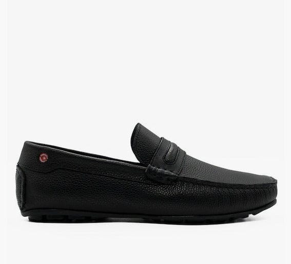 Ανδρικά μοκασίνια Robinson 72871 μαύρο MOCASSINS MEN ROBINSON