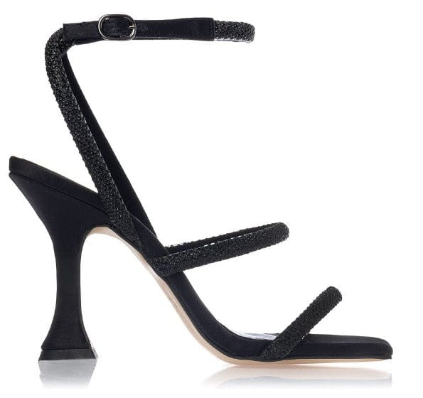 Γυναικεία πέδιλα Sante 24-265 μαύρο SANDALS SANTE