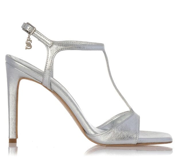 Γυναικεία πέδιλα Sante 24-256 ασημί SANDALS SANTE