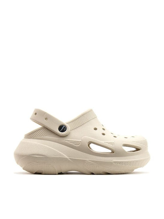 Γυναικεία Σαμπό SDFW25500 beige Γυναικεία Σαμπό SDFW25500 beige FLIP FLOPS WOMEN SUPERDRY WOMEN
