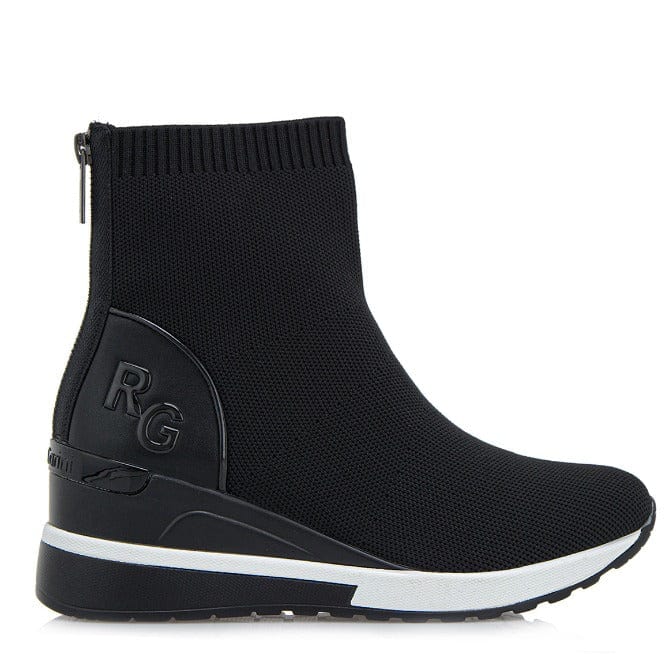 Γυναικεία sneakers κάλτσα Renato Garini 462 μαύρο-La Scarpa Shoes Γυναικεία sneakers κάλτσα Renato Garini 462 μαύρο CASUAL TSAKIRIS MALLAS