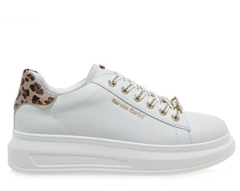 Γυναικεία sneakers Renato Garini 573 λευκό/λεοπάρ Γυναικεία sneakers Renato Garini 573 λευκό/λεοπάρ CASUAL TSAKIRIS MALLAS