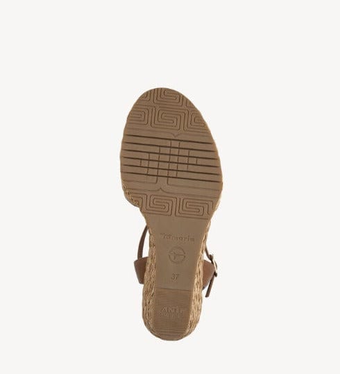 Γυναικεία πλατφόρμα Tamaris beige 1-28339 Γυναικεία πλατφόρμα Tamaris beige 1-28339 ESPADRILLES TAMARIS
