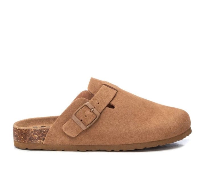 Γυναικείες παντόφλες Xti 142871 camel-La Scarpa Shoes Γυναικείες παντόφλες Xti 142871 camel WOMEN MOCASSINS XTI