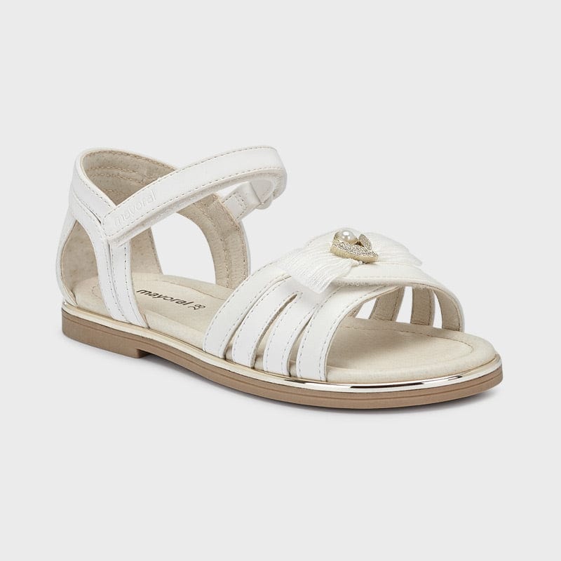 Mayoral sandalia 19 blanco 45265 - La Scarpa Shoes