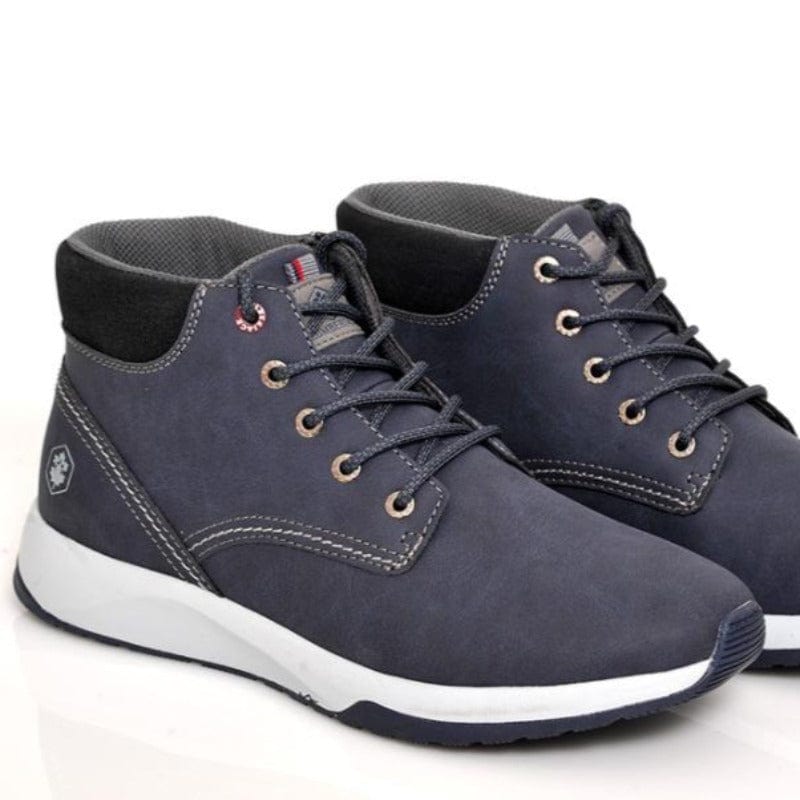 Ανδρικά μποτάκια Lumberjack nantes μπλε -La Scarpa Shoes Ανδρικά μποτάκια Lumberjack nantes μπλε SMALL MEN BOOTS LUMBERJACK