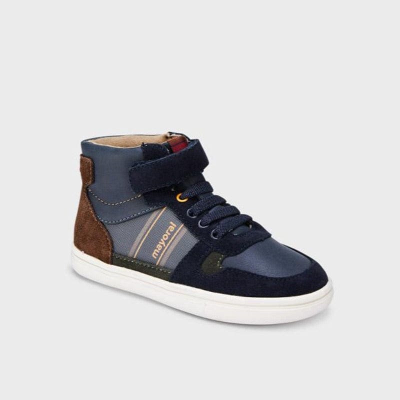 Παιδικά μποτάκια Mayoral 46275 Marino-La Scarpa Shoes Παιδικά μποτάκια Mayoral 46275 Marino BOYS MAYORAL