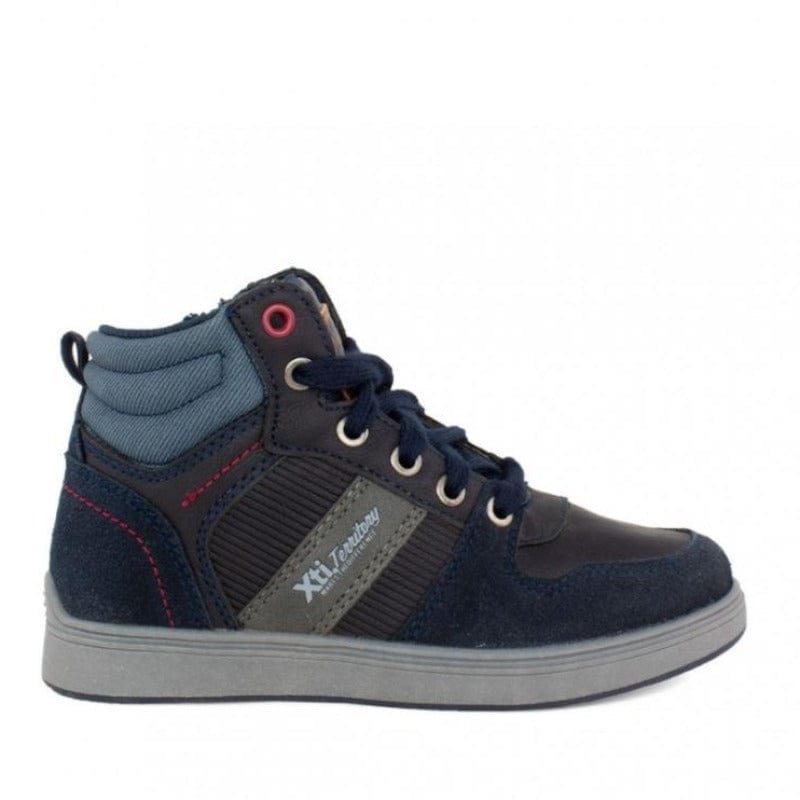 paidika mpotakia Xti 56900 mple- La Scarpa Shoes Παιδικά μποτάκια Xti 56900 μπλε BOYS EXE KIDS