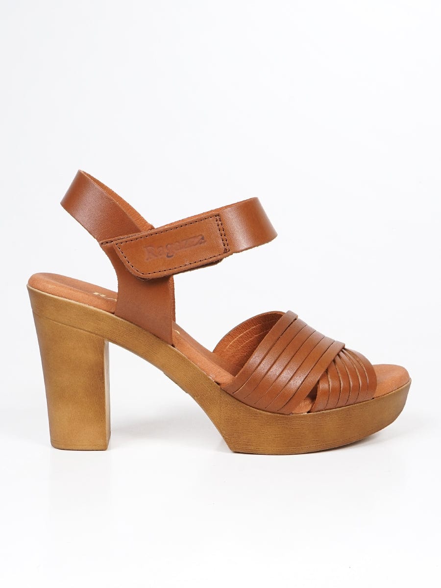 Γυναικεία πέδιλα Ragazza 0330 ταμπά-La Scarpa Shoes Γυναικεία πέδιλα Ragazza 0330 ταμπά La Scarpa Shoes