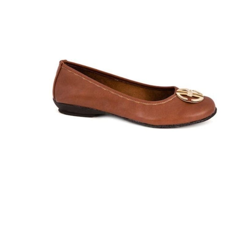 Μπαλαρίνες Ragazza 082 ταμπά-La Scarpa Shoes Μπαλαρίνες Ragazza 082 ταμπά BALLARINAS RAGAZZA