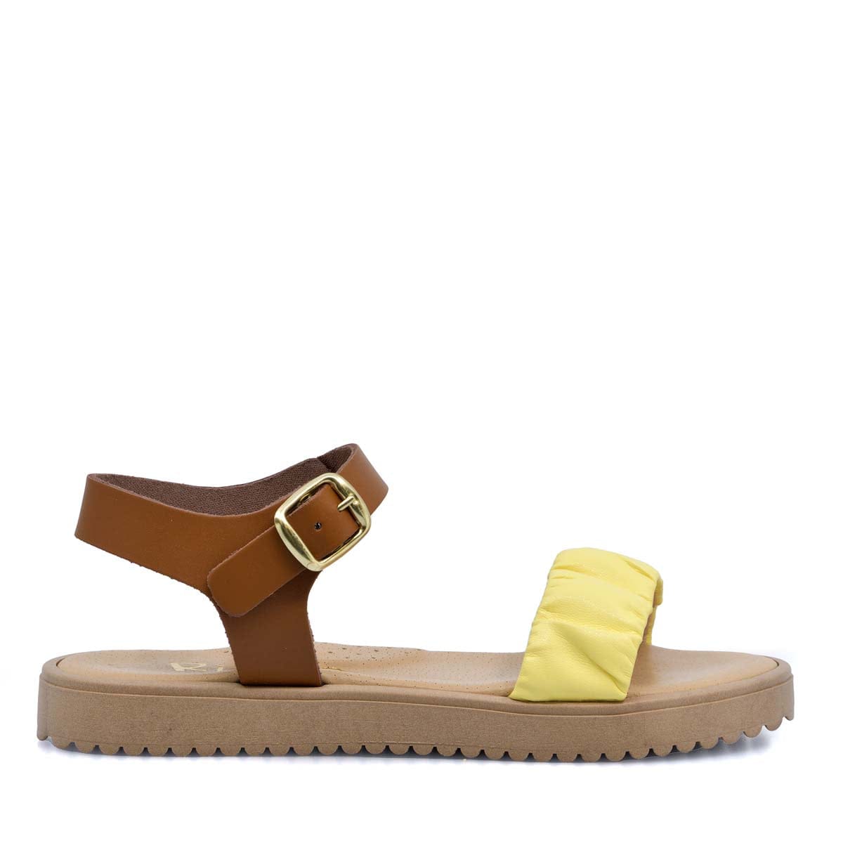 Πέδιλα Ricco Mondo T30148 Ταμπά κίτρινο-La Scarpa Shoes Πέδιλα Ricco Mondo T30148 Ταμπά κίτρινο La Scarpa Shoes