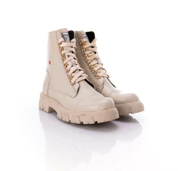 Γυναικεία αρβυλάκια Robinson 11330 λευκό του πάγου -La Scarpa Shoes Γυναικεία αρβυλάκια Robinson 11330 λευκό του πάγου SMALL BOOTS ROBINSON