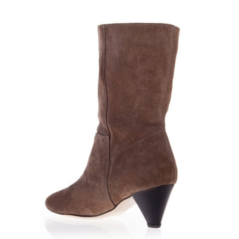 Μποτάκια καστόρι sante 19-593 Taupe-La Scarpa Shoes Μποτάκια καστόρι sante 19-593 Taupe SMALL BOOTS SANTE