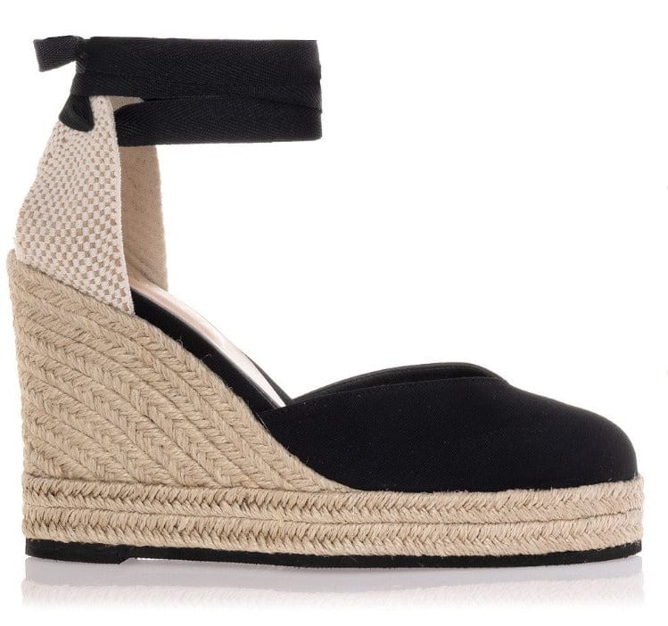 Γυναικείες εσπαντρίγιες sante 23-138 μαύρο-La Scarpa Shoes Γυναικείες εσπαντρίγιες sante 23-138 μαύρο ESPADRILLES SANTE