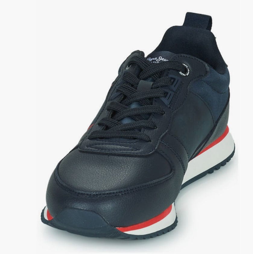Ανδρικά sneakers pepe jeans  tour club basic pms30882 Navy-La Scarpa Shoes Ανδρικά sneakers pepe jeans  tour club basic pms30882 Navy MEN CASUAL PEPE JEANS
