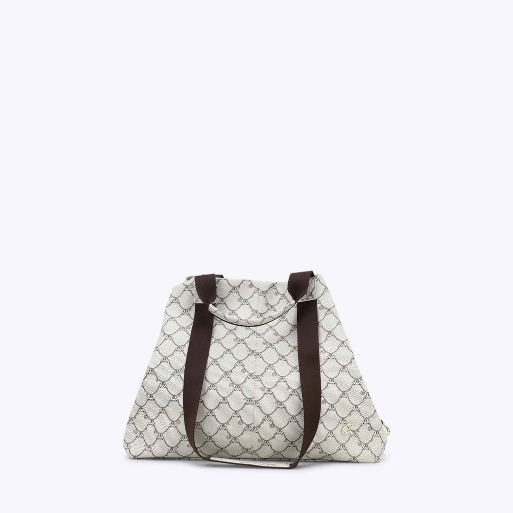 Γυναικεία τσάντα χειρός λευκό με τύπωμα πεταλούδας 1010-3636 Γυναικεία τσάντα χειρός λευκό με τύπωμα πεταλούδας 1010-3636 Handbag AXEL