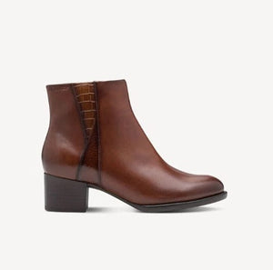 Γυναικεία μποτάκια Tamaris cognac 1-25366