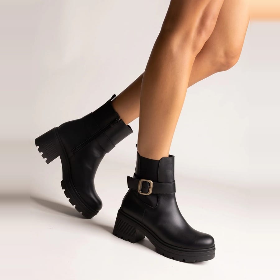 Ragazza 0314 black leather