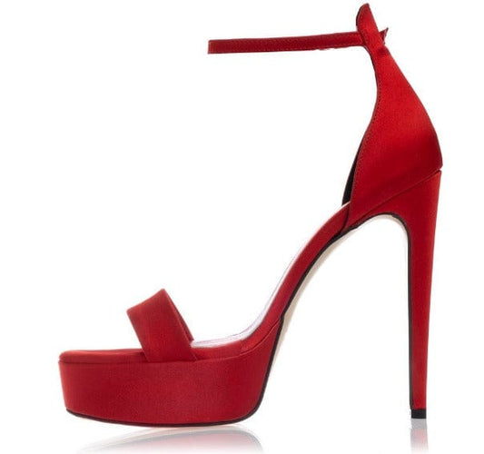 Γυναικεία πέδιλα 23-579 κόκκινο-La Scarpa Shoes Γυναικεία πέδιλα 23-579 κόκκινο SANDALS SANTE