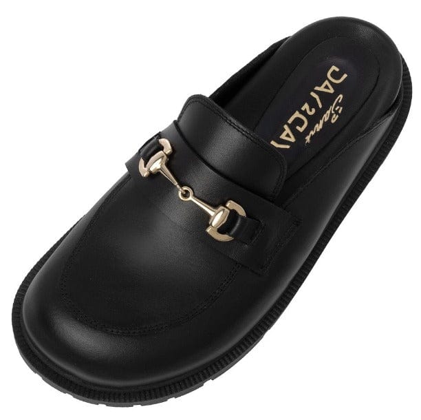 Γυναικεία σαμπό 24-139 μαύρο-La Scarpa Shoes Γυναικεία σαμπό 24-139 μαύρο WOMEN MOCASSINS SANTE