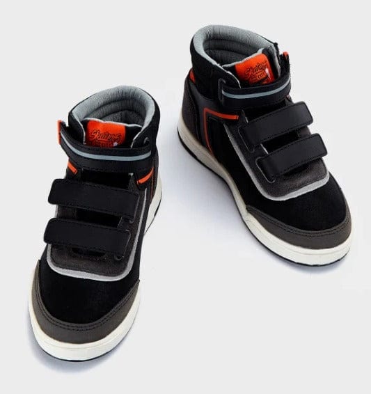 Παιδικά σπορ μποτάκια 44420 μαύρο-La Scarpa Shoes Παιδικά σπορ μποτάκια 44420 μαύρο BOYS MAYORAL