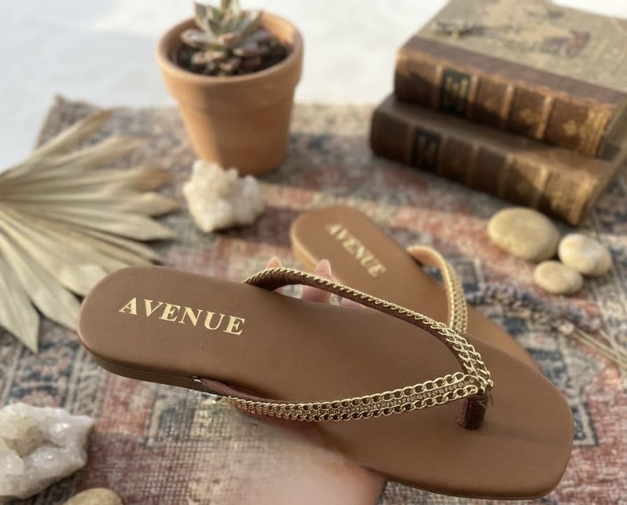 Γυναικεία Flat Sandals Avenue ταμπά 72