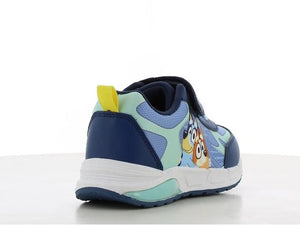 Παιδικά Sneakers ανατομικά για αγόρι bluey μπλε με φωτάκιαBL00455