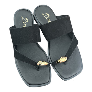 Flat sandals Zizel 230 μαύρο