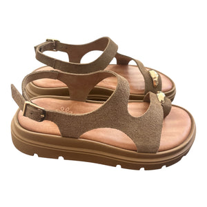 Γυναικεία σανδάλια Myconian Taupe 35176