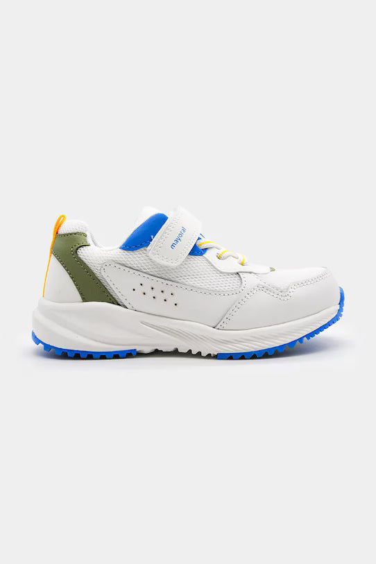Παιδικά Sneakers για αγόρι λευκό/μπλε Mayoral 43797 Παιδικά Sneakers για αγόρι λευκό/μπλε Mayoral 43797 BOYS MAYORAL