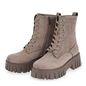 Renato Garini booties 424 khaki