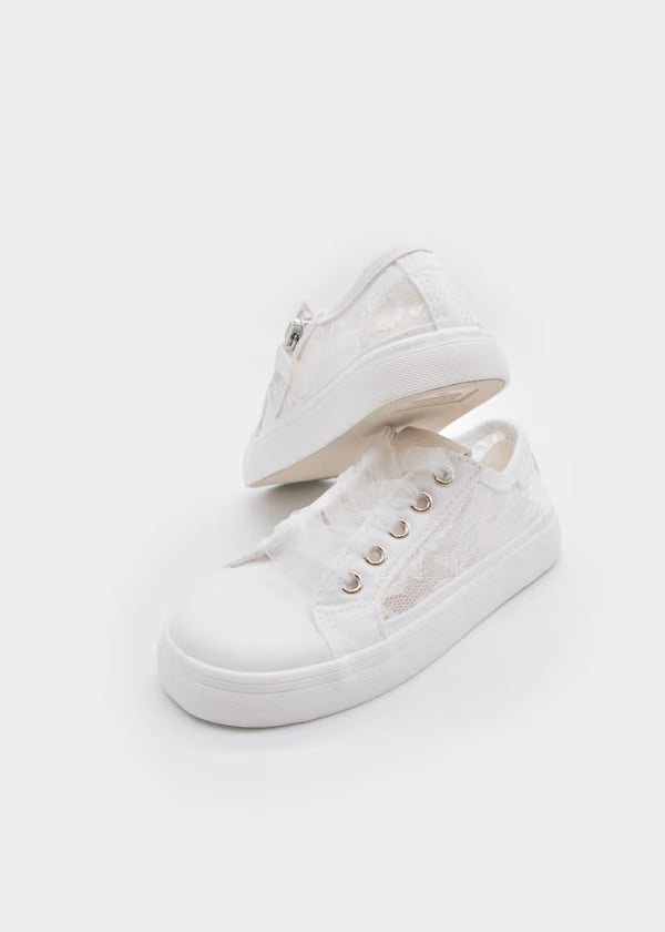 Παιδικά Casual Sneakers για κορίτσι εκρού Mayoral 43725 Παιδικά Casual Sneakers για κορίτσι εκρού Mayoral 43725 GIRLS MAYORAL