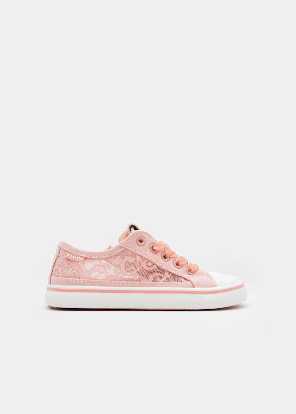 Παιδικά Casual Sneakers για κορίτσι ροζ Mayoral 43725 Παιδικά Casual Sneakers για κορίτσι ροζ Mayoral 43725 GIRLS MAYORAL